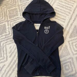 アバクロンビーアンドフィッチ　Abercrombie＆Fitch　パーカー　ネイビー