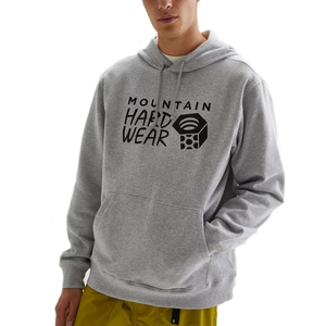 【新品本物 USA購入】Mountain Hardwear マウンテンハードウェア■ LOGO HOODIE ■ グレー / XXL ■ロゴ プルオーバー パーカー