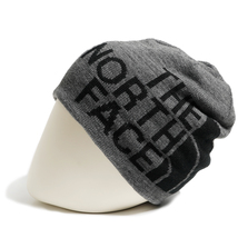 【新品本物 USA購入】THE NORTH FACE ノースフェイス■ REVERSIBLE BEANIE ■ Mグレー ■リバーシブル ニットキャップ ビーニー 海外限定_画像6