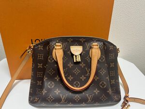 ルイヴィトン LOUIS VUITTON バッグ ハンドバッグ ショルダーバッグ リボリー　PM モノグラム　極美品　箱付き