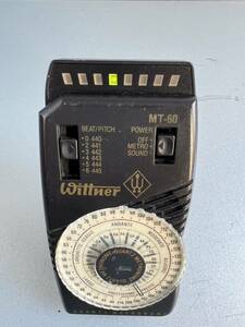Wittner MT-60 メトロノーム 拍節器 拍子計 
