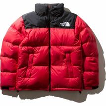 中古良品　国内正規品　THE NORTH FACE Nuptse JACKET レッド　XLサイズ　ノースフェイス ヌプシジャケット _画像1