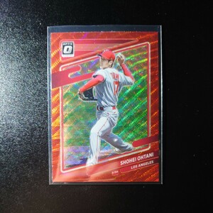 Panini Donruss Optic 2021 大谷翔平 レッドPRIZMパラレル