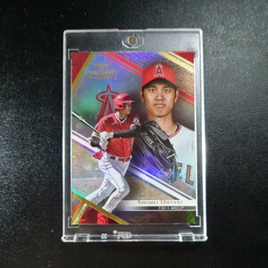 【18/25】Topps Gold label 2021 大谷翔平 レッドパラレル Class3 サインなし