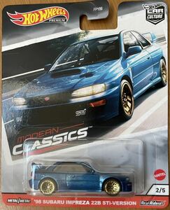 ホットウィール Hot Wheels スバル インプレッサ 22B STIバージョン モダンクラシックス