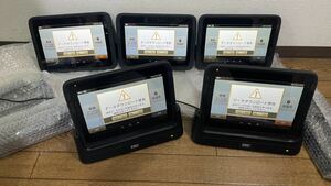 TEC/東芝テック セルフオーダータブレット端末 5台セット(バッテリー&クレードル付き）●TBL-200中古