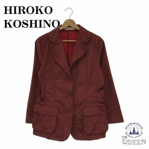 HIROKO KOSHINO ジャケット アウター長袖 レディース レッド 11 901-271 送料無料