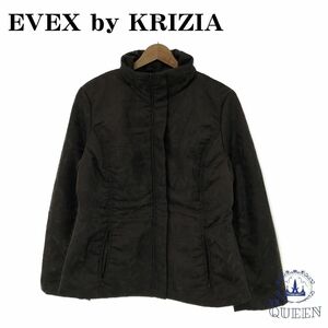 ☆美品☆ EVEX by KRIZIA エヴェックスバイクリツィア アウター ジャンパー ブラック 42 901-654 送料無料