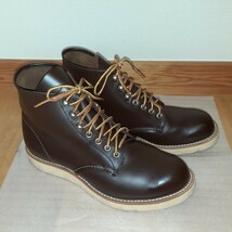 RED WING 8160 廃番ブーツ USサイズ8.5D（26.5～27cm） 90年代モデル プレーントゥ レッドウィング_画像1