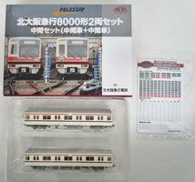 鉄道コレクション 北大阪急行 8000形 中間車+中間車 2両セット【B】dec110202_画像2