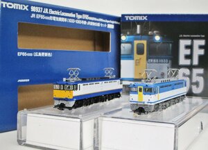 TOMIX 98937 JR EF65-1000形電気機関車（1033・1065号機・JR貨物仕様） 2両セット【D】krn111804