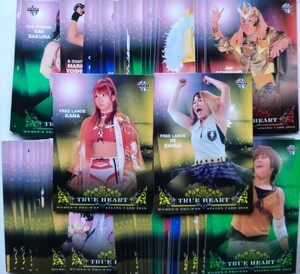 BBM true heart 2010 レギュラーカード 全96枚セット コンプ (検/女子プロレスカード/スターダム/stardom/WWE/紫雷イオ/華名/ambitious)