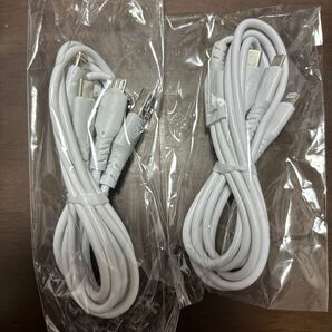 【値下げ済】3in1ケーブル×2 充電ケーブル Lightning Type-C microUSB USB充電 