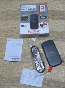  SANDISK SDSSDE30-2T00-J26 [SanDisk ポータブルSSD 2TB]