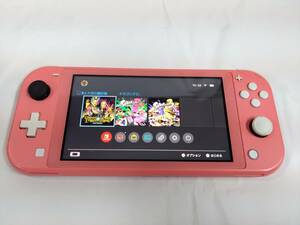 Nintendo Switch Lite コーラル 本体のみ 初期化済み ジャンク扱い