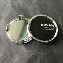 大人気 自動車 4輪 車 ホイールセンターキャップ ハブキャップ CAP レーシングカー ADVAN 4ピース 74mm バッジ アクセサリー_画像6