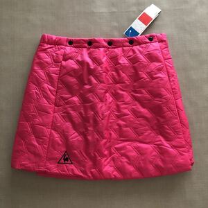 新品・未使用　ルコック ゴルフ 中綿スカート　◆ フリーサイズ(63㎝〜86㎝) ◆ QGCQJX01 ピンク