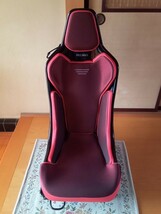 美品 レカロ RCS ブラックシェル レッドメッシュ シート RECARO 本体 保証書 取説 配線類 ランバーサポート フルバケ コンフォート_画像3