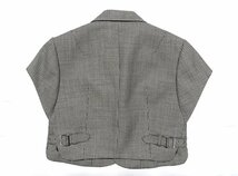 23SS 新品未使用 noir kei ninomiya COMME des GARCONS ノワールケイニノミヤ ショートスリーブテーラードジャケット 3K-J005 レディース M_画像5