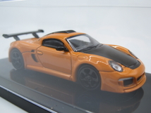 【気軽に楽しむ大人のインテリア】PARAGON PORSCHE Ruf CTR3 ClubSports 左ハンドル/Orange-1/64 ☆未使用、未展示品☆即決有★彡_画像7