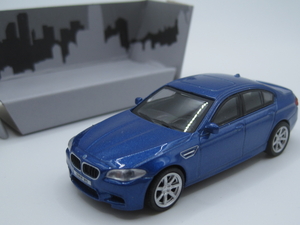 【気軽に楽しむ大人のインテリア】-Cararama- BMW M5 Blue LH-1/64-思い出 夢 ノスタルジー 蘇る ☆未使用、未展示品☆即決有☆彡