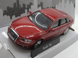 【気軽に楽しむ大人のインテリア】-Cararama- Audi A6 Burgundy -1/43-思い出 夢 ノスタルジー 蘇る ☆未使用、未展示品☆即決有☆彡