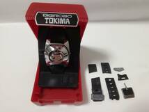 デジロボ　トキマ【赤箱】／DEGIROBO TOKIMA■バンダイの１９８３年製ロボット型デジタル時計■デッドストック_画像2