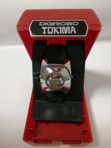 デジロボ　トキマ【赤箱】／DEGIROBO TOKIMA■バンダイの１９８３年製ロボット型デジタル時計■デッドストック