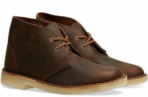 Clarks オリジナルズ 29cm デザート ブーツ ビーズワックス ブラウン レザー 革 レースアップ スリッポン ゴア スニーカー ビジネス H183