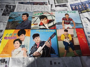 歌謡曲面白企画希少盤レア盤他LP41枚10インチ12枚まとめて！小林旭勝新太郎帯付サイン付ペラジャケ等