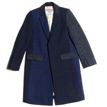 BEAUTY&YOUTH UNITED ARROWS 別注 Harris Tweed クレイジーパターン マルチカラー チェスターコート ユナイテッドアローズ ハリスツイード_画像2