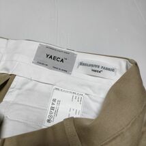 YAECA CHINO CLOTH PANTS WIDE TAPERED 11612 チノパンツ ベージュ ヤエカ 3-1021G F93865_画像3