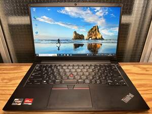 極速SSD搭載 WIN10 LENOVO THINKPAD E14 Gen 3 Ryzen 5 5500U 2.10GHz 16G 1TB SSD Radeon OFFICE 2021搭載 東京発送