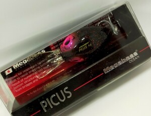 廃盤★ ピークス ナイトピンクスポット ★ PICUS NIGHT PINK SPOT/黒鯛/渓流/Megabass/メガバス/激流でも泳ぎ根掛りしにくい豆クランク