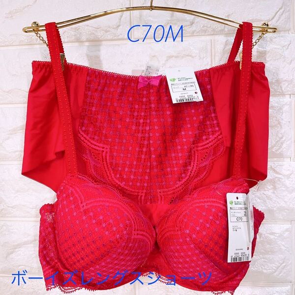 新品 トリンプ エッセンス104 ブラ&ボーイズレングスショーツセット C70M