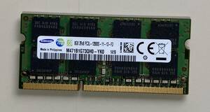 SAMSUNG DDR3 2Rx8 PC3L-12800S 8GB