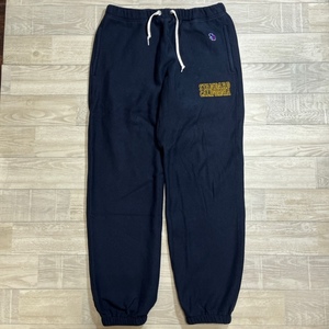 STANDARD CALIFORNIA /スタンダードカリフォルニア/SD R.W SWEAT PANTS/プリント・ワンポイント刺繍/スウェットパンツ/L/ネイビー