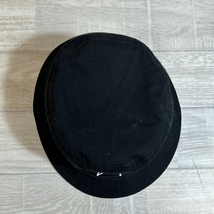 STUSSY/ステューシー/STOCK BUCKET HAT/ストックバケットハット/ブラック/ロゴ刺繍デザイン/ L/XL /ユニセックス_画像6