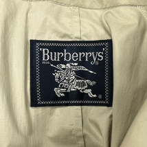 Burberrys/バーバリーズ/90s/コットン スプリングバルマカーンコート/ステンカラーコート/薄手シングルコート_画像8
