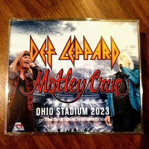 Def Leppard / Motley Crue「OHIO STADIUM 2023」 4枚組！ デフ・レパード モトリー・クルー