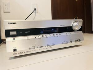 ★アンプ、リモコン動作、全スピーカー7.1ch出力確認済み★ONKYO TX-SA606X AVアンプ　リモコン(RC712M)、電源ケーブル、取扱説明書付き！