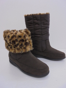 [KCM]jsu-12-23.5* exhibition goods *[madras Walk/ma gong s walk ] lady's GORE-TEX snow boots 2WAY MWL2049A Brown 23.5cm EEEE
