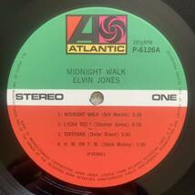 ELVIN JONES / MIDNIGHT WALK (ATLANTIC) 国内盤 - 帯 _画像3