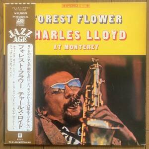 CHARLES LLOYD / FOREST FLOWER (ATLANTIC) 国内盤 - 帯 - Cecil McBee