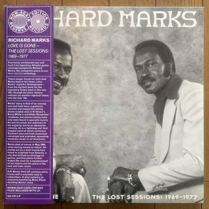 RICHARD MARKS / LOVE IS GONE - THE LOST SESSIONS : 1969-1977 (NOW-AGAIN) 2LP