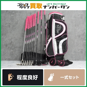 ★売切り★【豪華10本セット】ワールドイーグル WORLD EAGLE FL-01 V2 レディース ゴルフセット フレックスL ★初心者セット★ 女性用