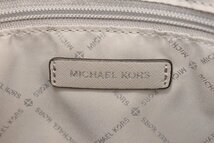 マイケルコース MICHAEL KORS トートバッグ PEARL GREY 35F0SCFT3L レディース A4対応 美品 2310LR189_画像7