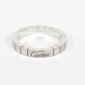 カルティエ Cartier リング 指輪 ラニエール #54 750 K18WG アクセサリー 化粧箱 箱付き → 2311LA029の画像2