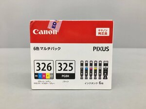 インク ピクサス 6色マルチパック BCI-326+325 使用期限 2024年11月 キャノン 未使用 2310LR150