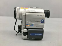 ソニー SONY デジタルビデオカメラレコーダー DCR-PC100 miniDV ジャンク 2311LT043_画像2